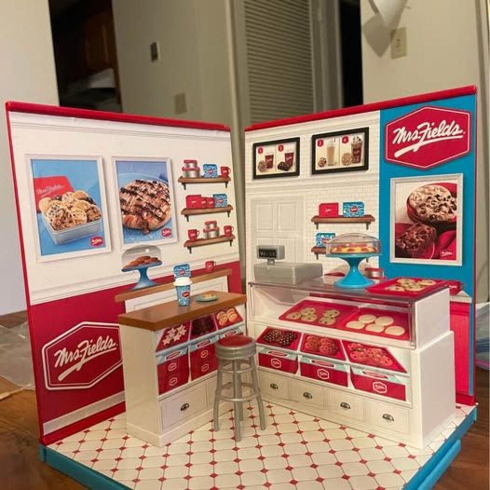 MiWorld Mrs. Fields Bakery and Cookie Shop Playset DISCONTINUED
